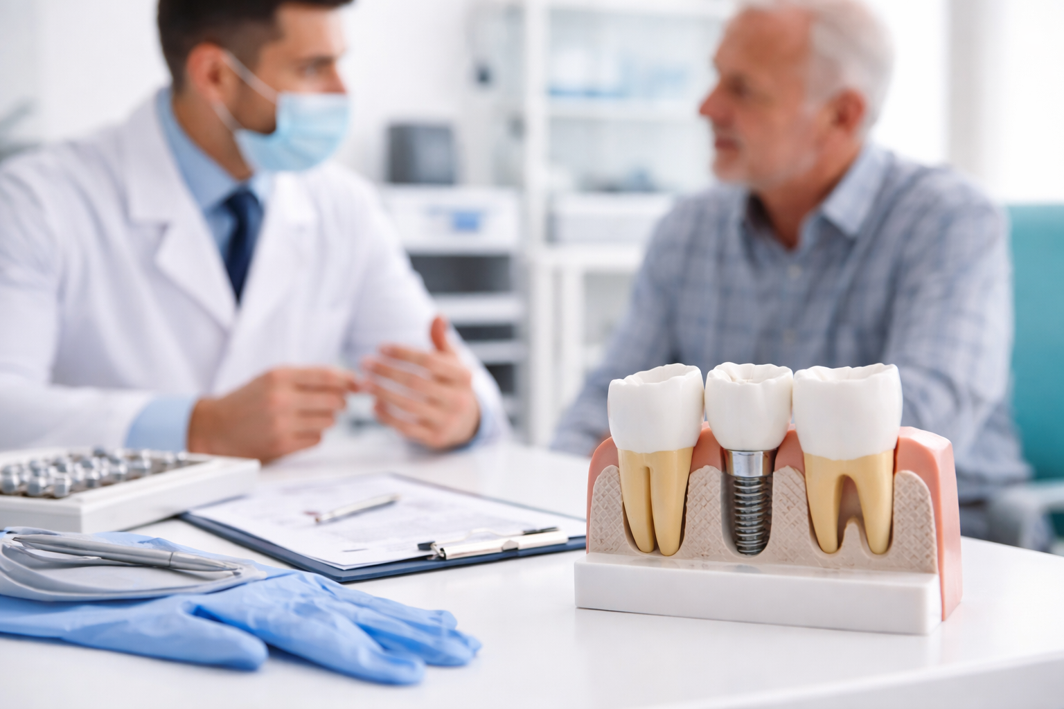 השתלת שיניים לחולי סכרת